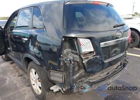 2012 Kia Sorento Lx z USA, uszkodzony, nr VIN 5XYKT3A11CG284410